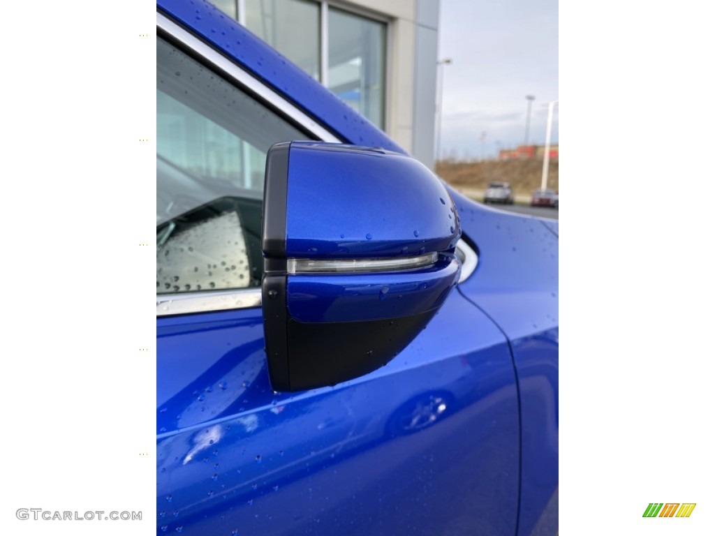 2020 CR-V Touring AWD - Aegean Blue Metallic / Black photo #28