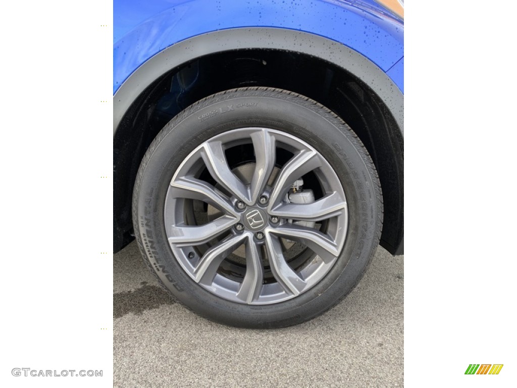 2020 CR-V Touring AWD - Aegean Blue Metallic / Black photo #29