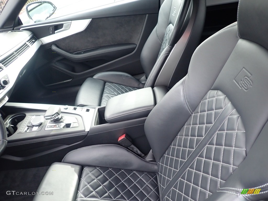 2018 Audi S5 Premium Plus Cabriolet Front Seat Photo #136760115