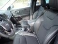 Black 2020 Jeep Cherokee Latitude Plus 4x4 Interior Color