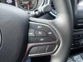 Black 2020 Jeep Cherokee Latitude Plus 4x4 Steering Wheel