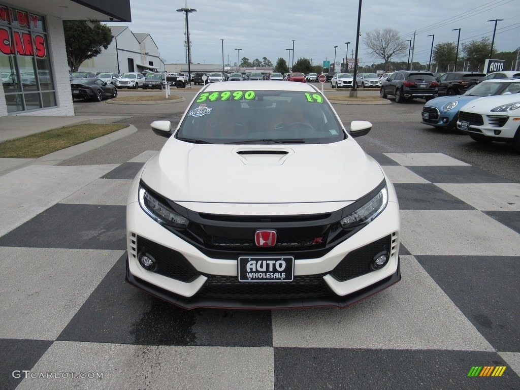 2019 Civic Type R - Championship White / Black/Red photo #2