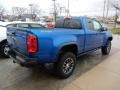 2020 Kinetic Blue Metallic Chevrolet Colorado Z71 Extended Cab 4x4  photo #4