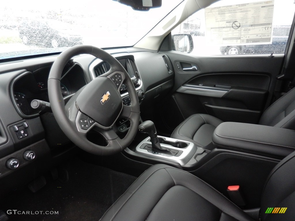 Jet Black Interior 2020 Chevrolet Colorado Z71 Extended Cab 4x4 Photo #136763593