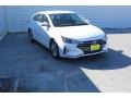 2020 Quartz White Pearl Hyundai Elantra SEL  photo #2