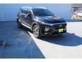 2020 Twilight Black Hyundai Santa Fe SEL  photo #2