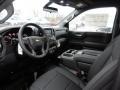 Jet Black 2020 Chevrolet Silverado 1500 WT Regular Cab Interior Color