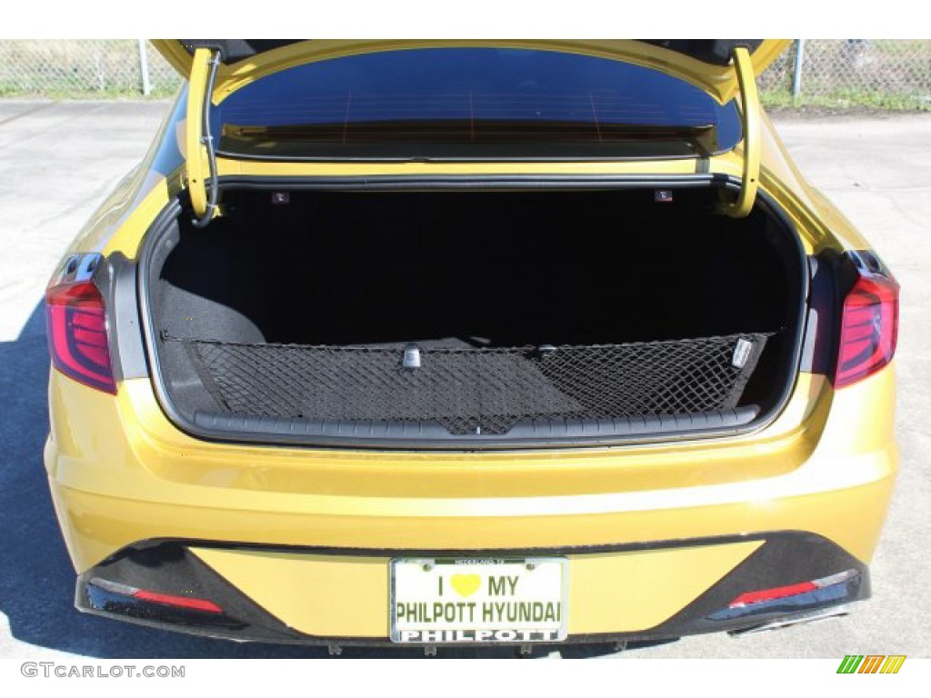 2020 Sonata SEL Plus - Glowing Yellow / Black photo #24