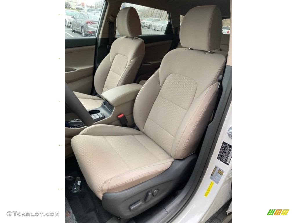 Beige Interior 2020 Hyundai Tucson SEL AWD Photo #136767364