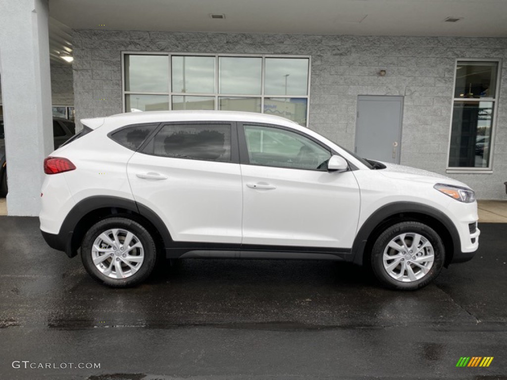 Cream White Pearl 2020 Hyundai Tucson Value AWD Exterior Photo #136767913