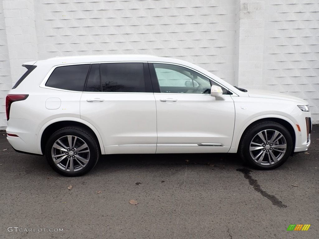 Crystal White Tricoat 2020 Cadillac XT6 Premium Luxury AWD Exterior Photo #136768987
