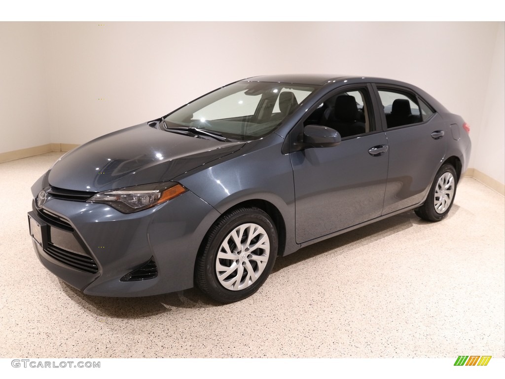 2019 Corolla LE - Slate Metallic / Black photo #3