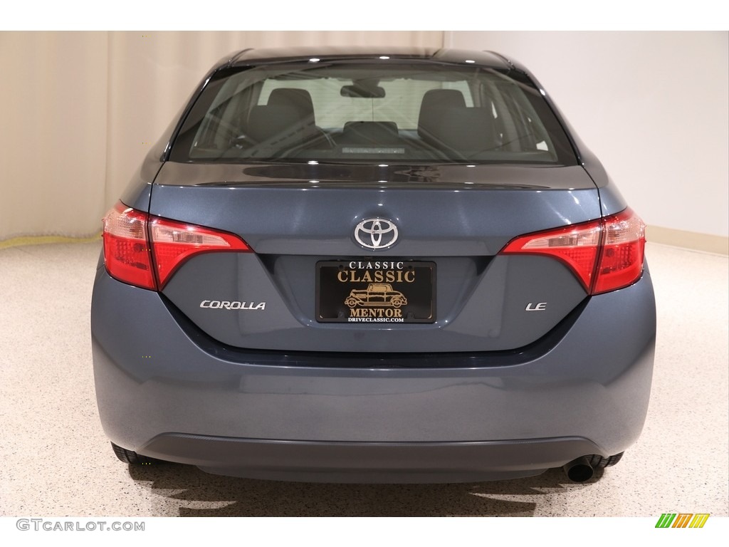 2019 Corolla LE - Slate Metallic / Black photo #19