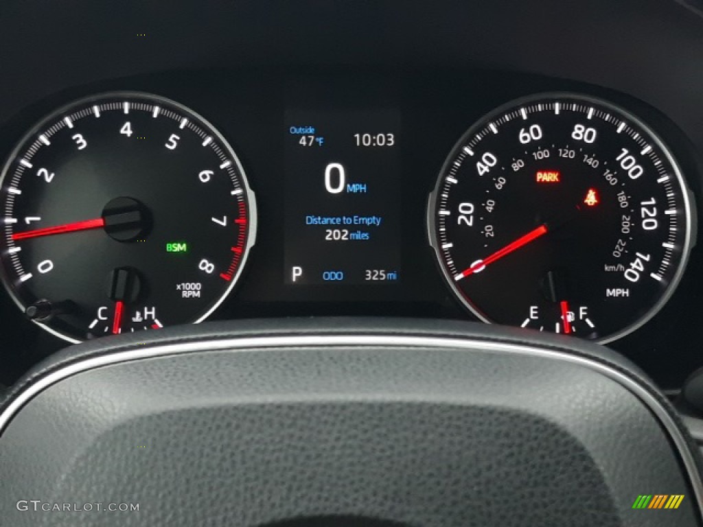 2020 Toyota RAV4 XLE AWD Gauges Photo #136773313