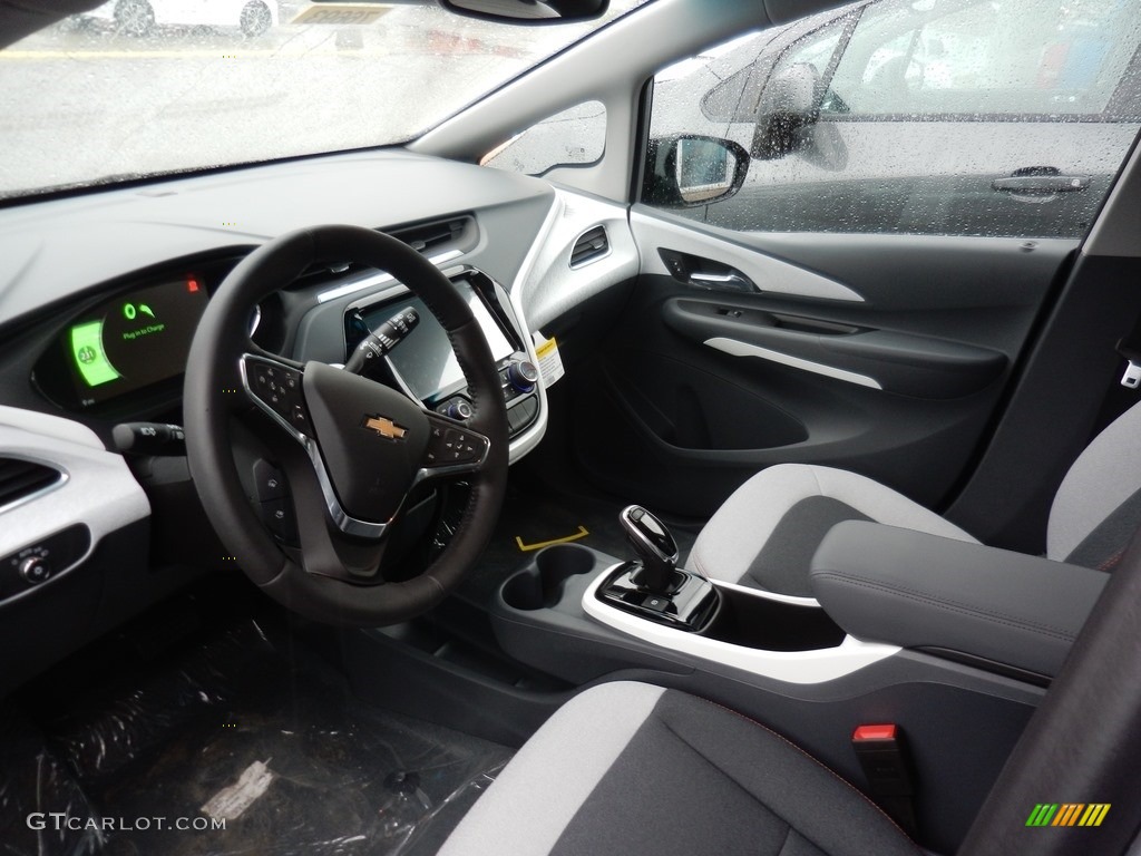 Dark Galvanized/­Sky Cool Gray Interior 2020 Chevrolet Bolt EV LT Photo #136773652