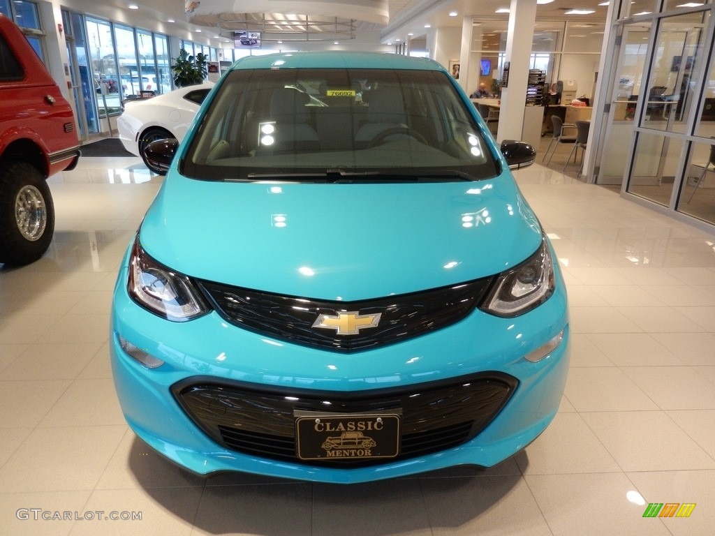 Oasis Blue 2020 Chevrolet Bolt EV LT Exterior Photo #136773724