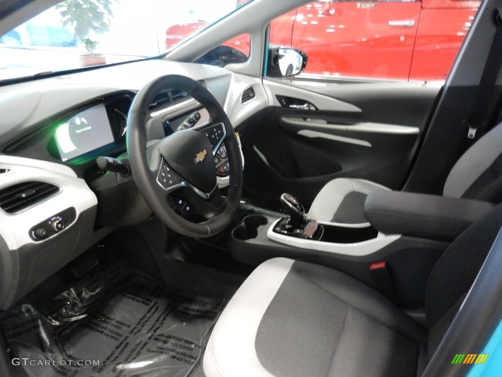 Dark Galvanized/­Sky Cool Gray Interior 2020 Chevrolet Bolt EV LT Photo #136773817