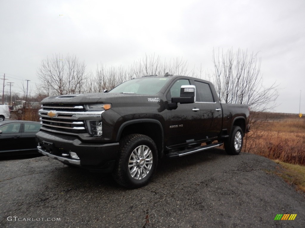 2020 Silverado 2500HD High Country Crew Cab 4x4 - Oxford Brown Metallic / Jet Black/­Umber photo #1