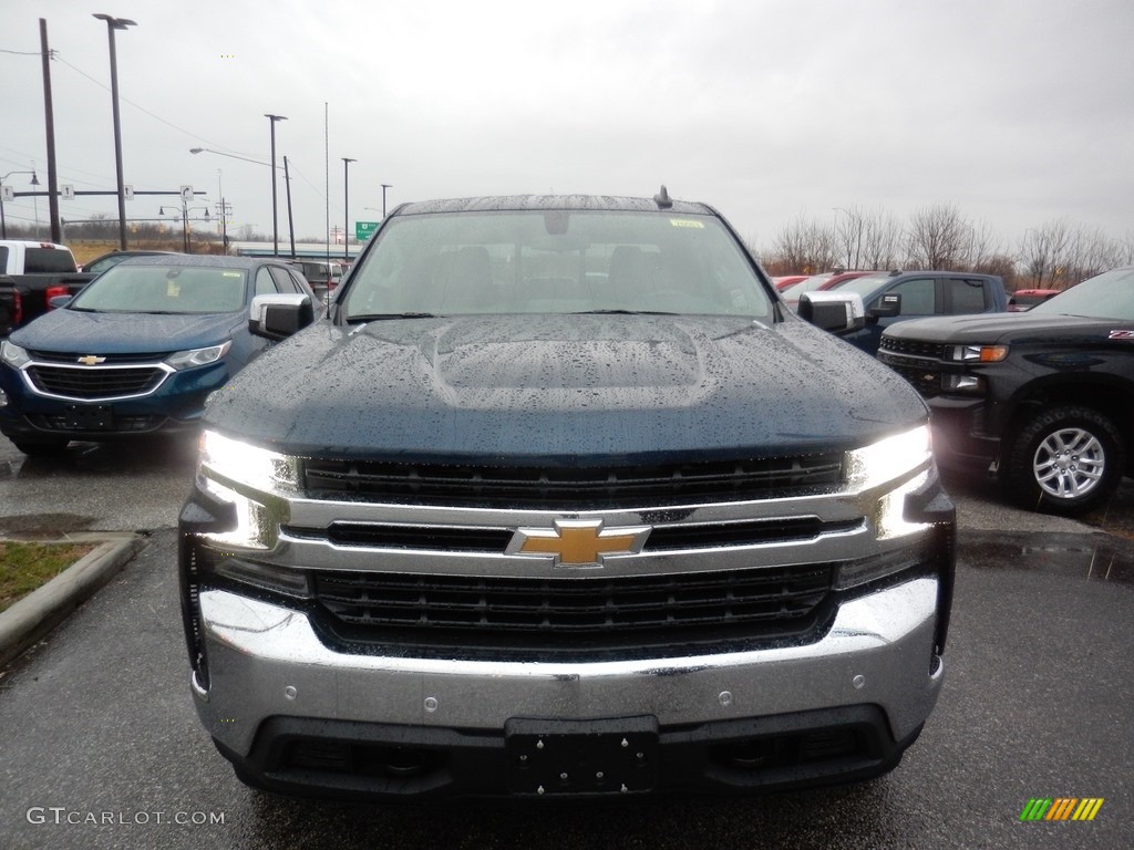 2020 Silverado 1500 LT Double Cab 4x4 - Northsky Blue Metallic / Jet Black photo #2