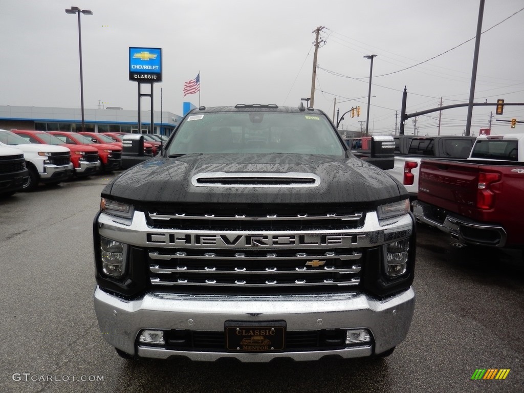 2020 Silverado 2500HD LTZ Crew Cab 4x4 - Black / Jet Black photo #2