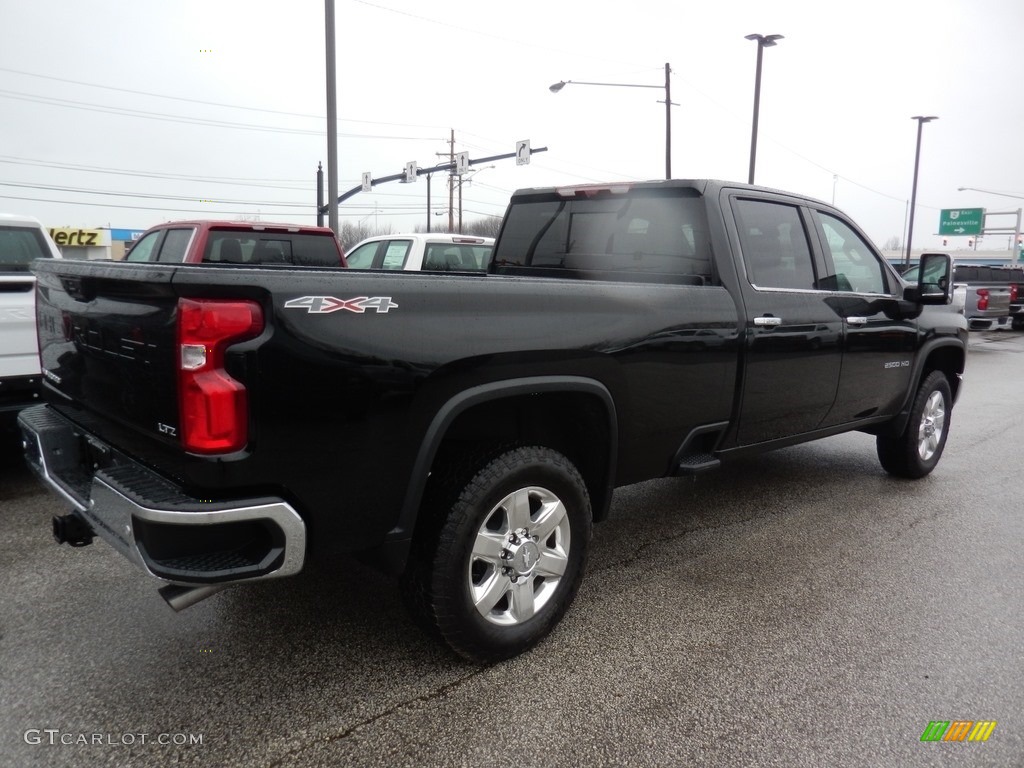 2020 Silverado 2500HD LTZ Crew Cab 4x4 - Black / Jet Black photo #4