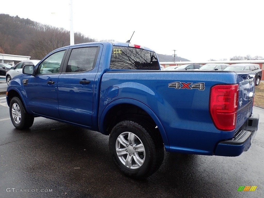 2019 Ranger XLT SuperCrew 4x4 - Lightning Blue Metallic / Ebony photo #4