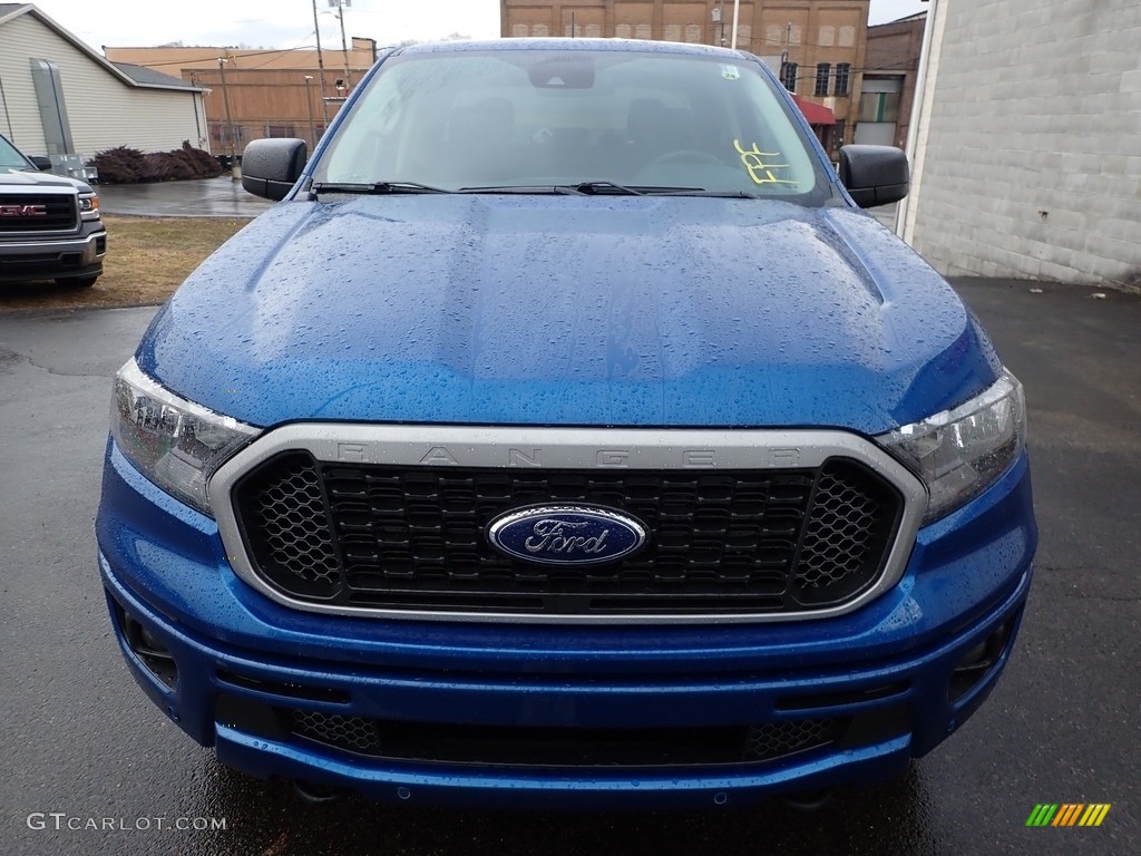 2019 Ranger XLT SuperCrew 4x4 - Lightning Blue Metallic / Ebony photo #7