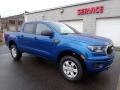2019 Lightning Blue Metallic Ford Ranger XLT SuperCrew 4x4  photo #8