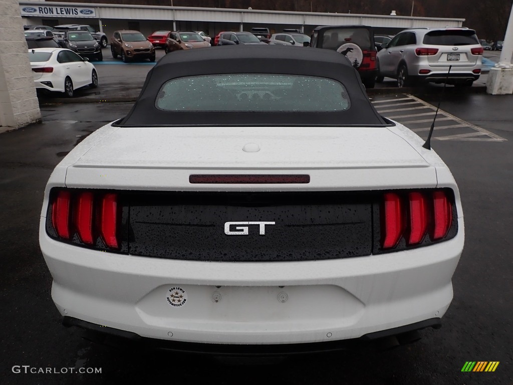 2019 Mustang GT Premium Convertible - Oxford White / Ebony photo #3
