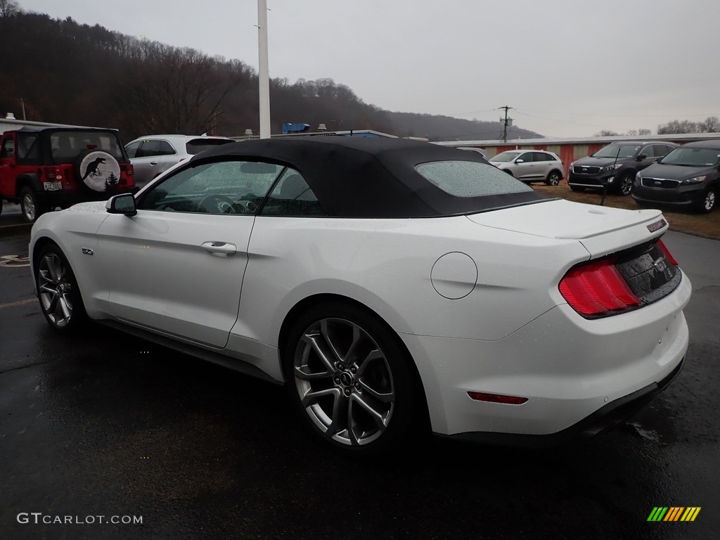 2019 Mustang GT Premium Convertible - Oxford White / Ebony photo #4