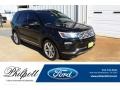 2019 Agate Black Ford Explorer Limited  photo #1