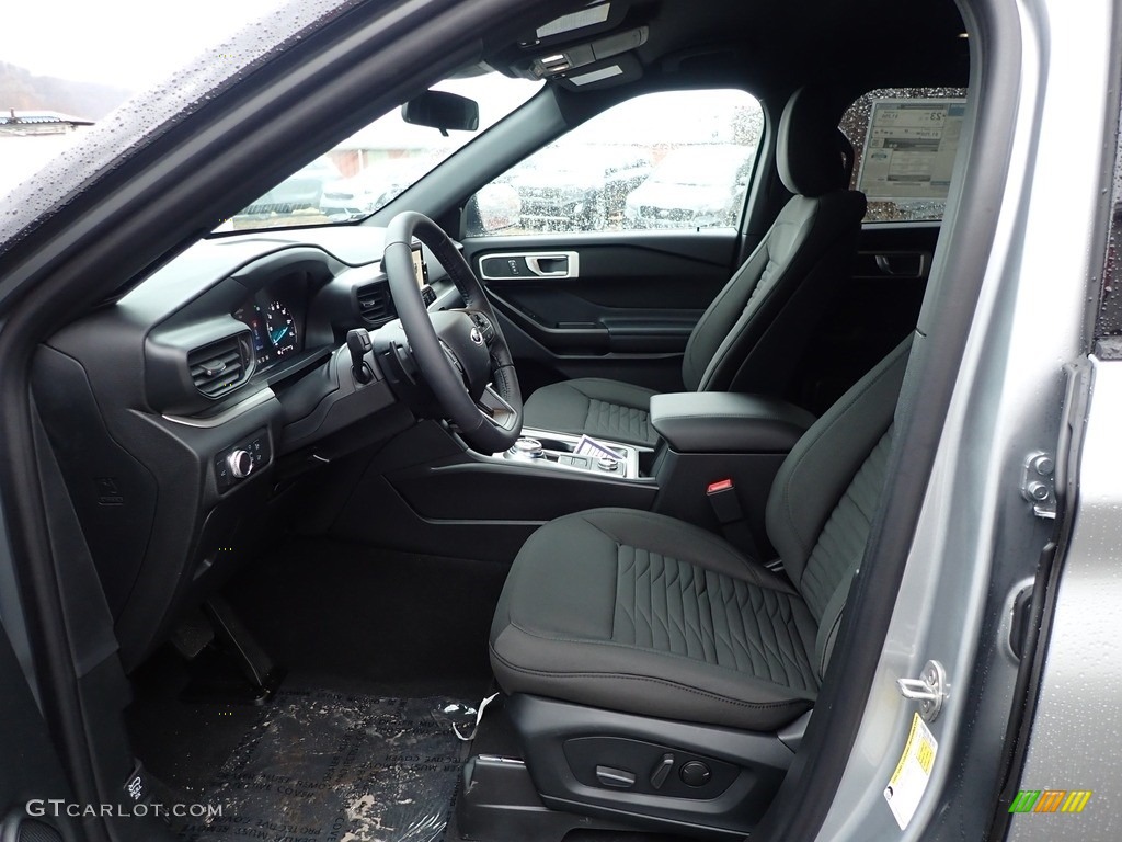 Ebony Interior 2020 Ford Explorer XLT 4WD Photo #136781266