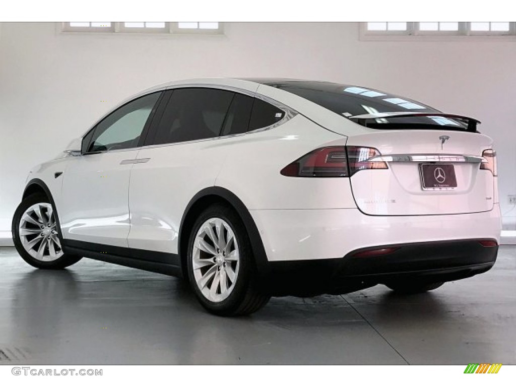 2017 Model X 75D - Pearl White Multi-Coat / White photo #10