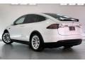 2017 Pearl White Multi-Coat Tesla Model X 75D  photo #10