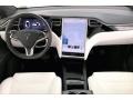 2017 Pearl White Multi-Coat Tesla Model X 75D  photo #17