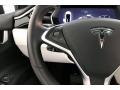 2017 Pearl White Multi-Coat Tesla Model X 75D  photo #18