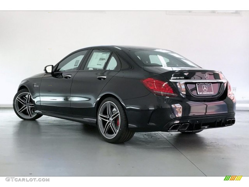 2020 C AMG 63 S Sedan - Obsidian Black Metallic / Black photo #10