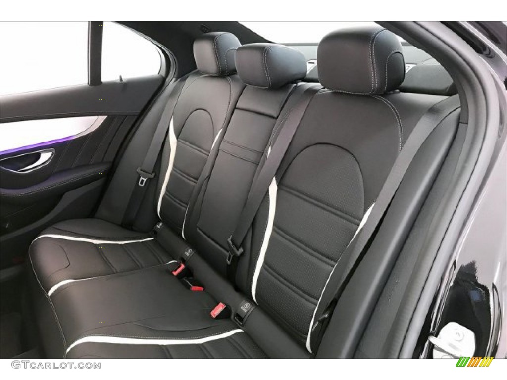 Black Interior 2020 Mercedes-Benz C AMG 63 S Sedan Photo #136784011
