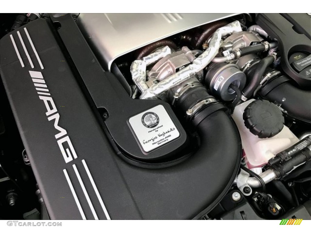 2020 Mercedes-Benz C AMG 63 S Sedan 4.0 Liter AMG biturbo DOHC 32-Valve VVT V8 Engine Photo #136784350