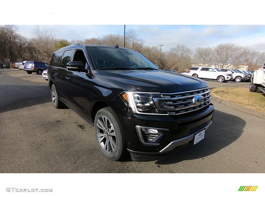 2020 Expedition Limited Max 4x4 - Agate Black / Ebony photo #1