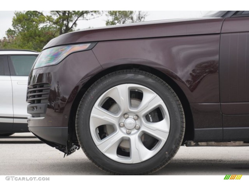 2020 Range Rover HSE - Rosello Red Metallic / Ebony photo #6