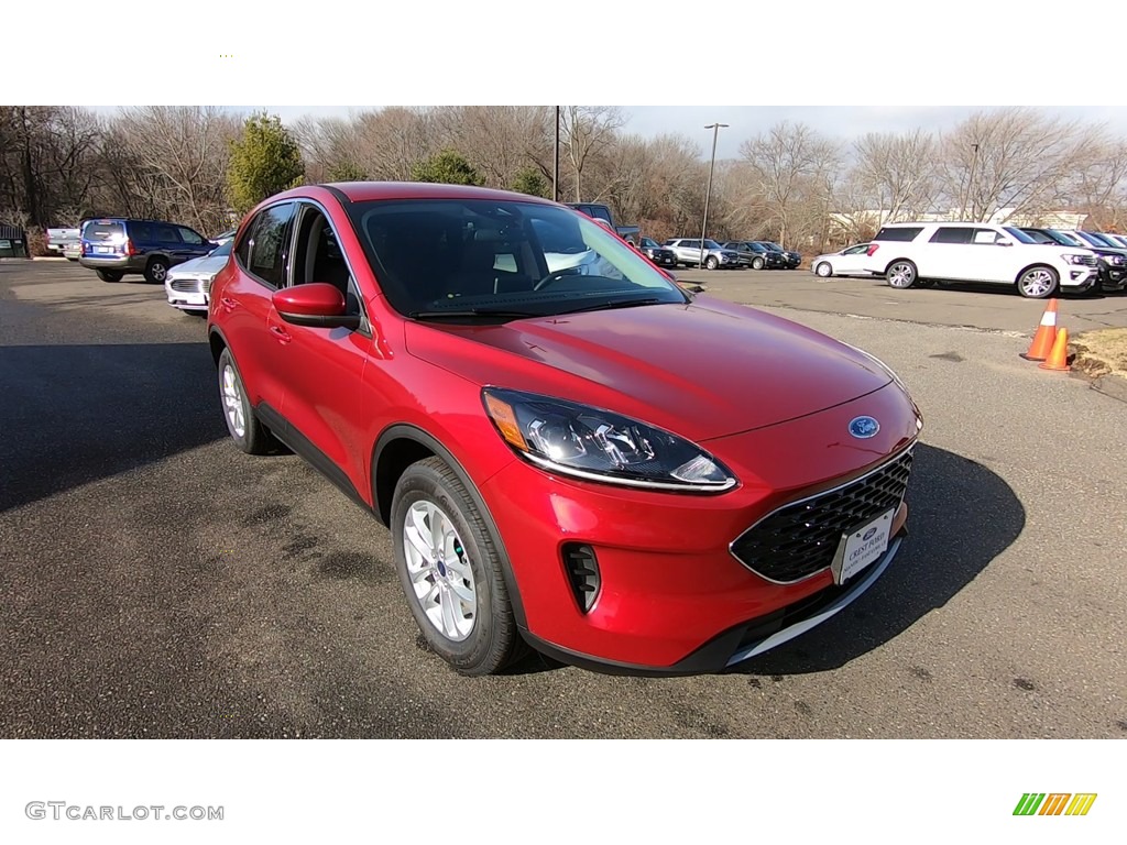 2020 Escape SE 4WD - Rapid Red Metallic / Ebony Black photo #1