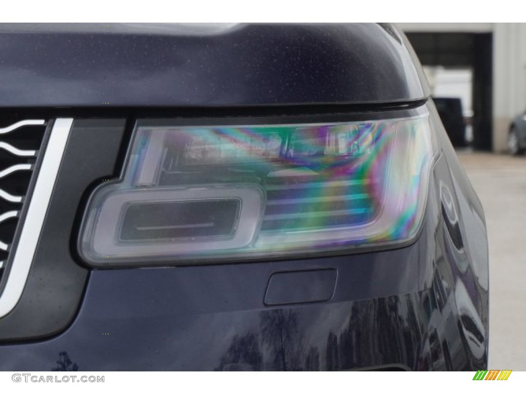 2020 Range Rover HSE - Portofino Blue Metallic / Almond/Espresso photo #7