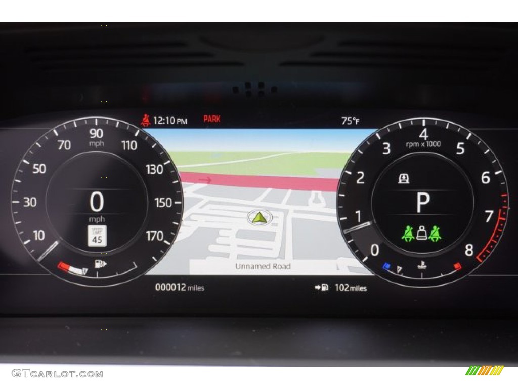 2020 Land Rover Range Rover HSE Gauges Photo #136786285