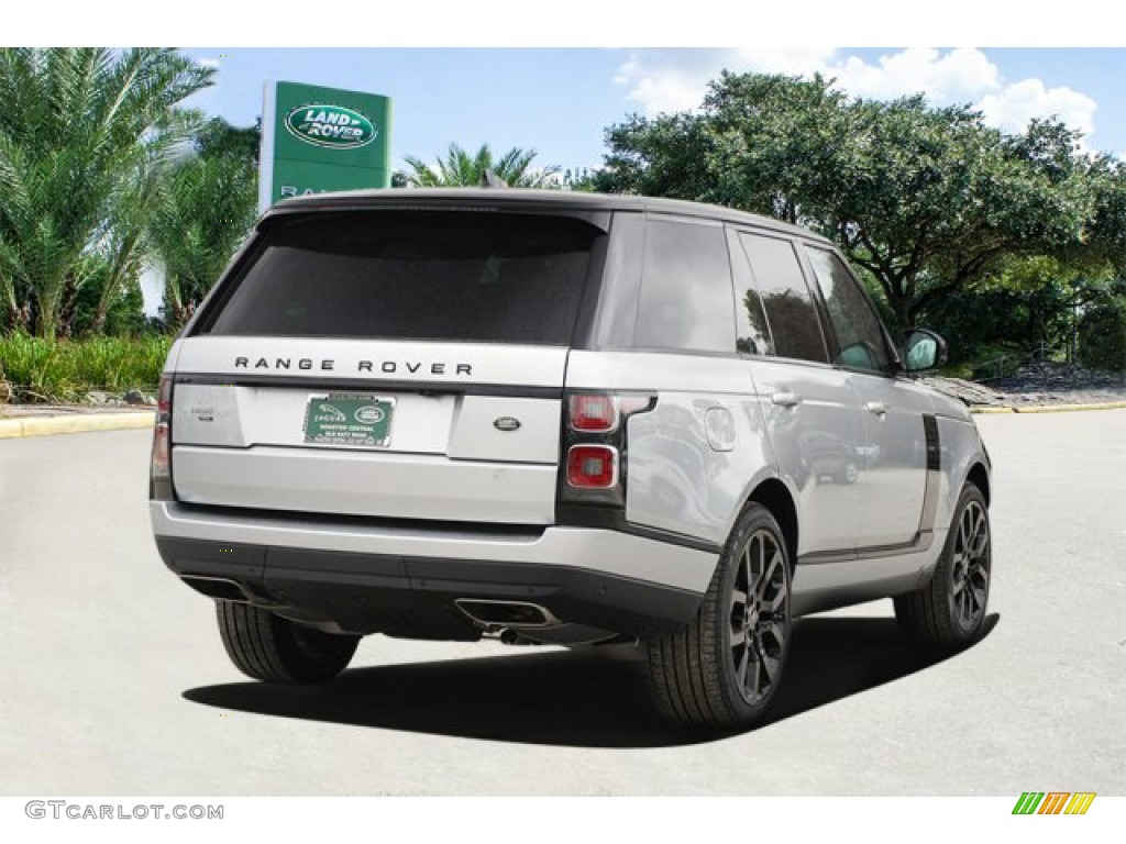 2020 Range Rover HSE - Indus Silver Metallic / Ebony photo #4