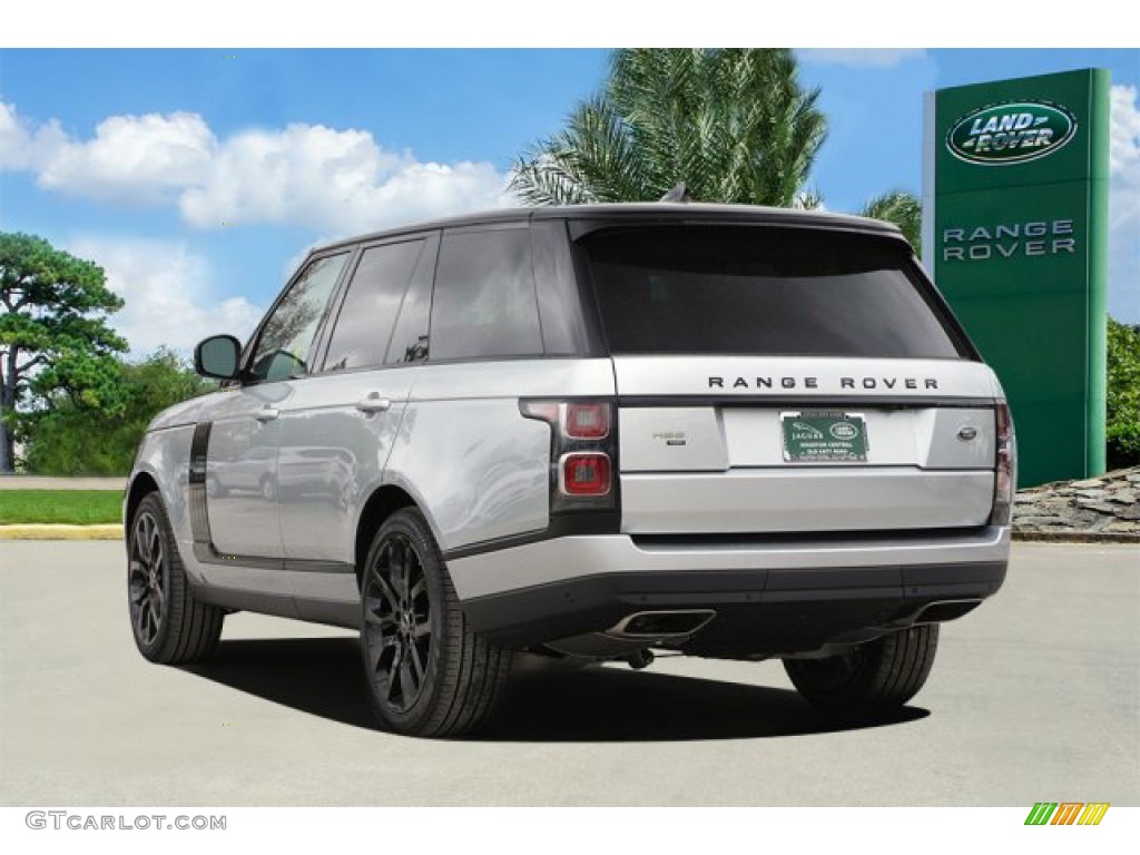 2020 Range Rover HSE - Indus Silver Metallic / Ebony photo #5