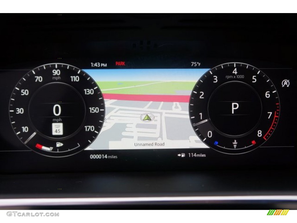 2020 Land Rover Range Rover HSE Gauges Photo #136787269