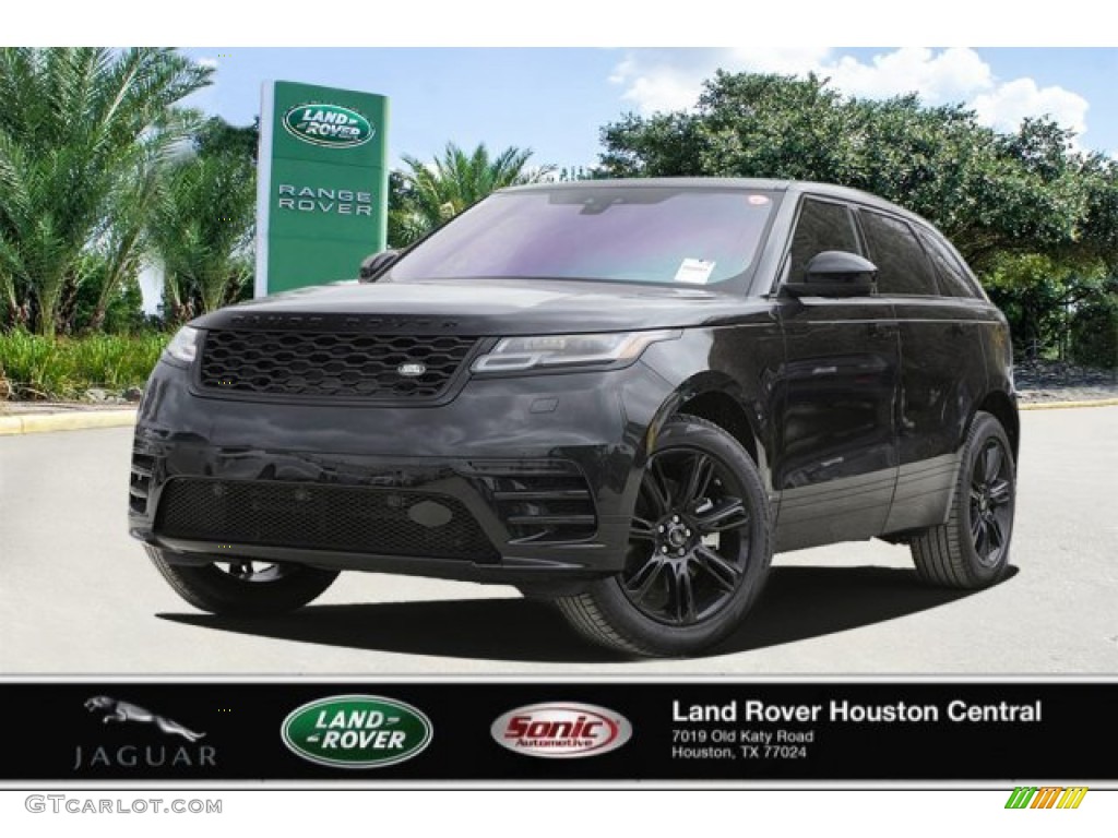2020 Range Rover Velar R-Dynamic S - Santorini Black Metallic / Ebony/Ebony photo #1