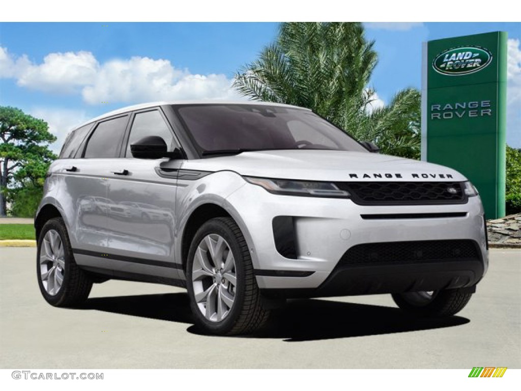 2020 Range Rover Evoque SE - Indus Silver Metallic / Cloud photo #2