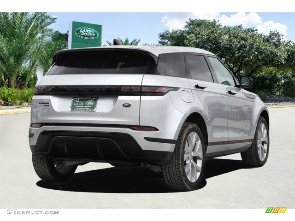 2020 Range Rover Evoque SE - Indus Silver Metallic / Cloud photo #4
